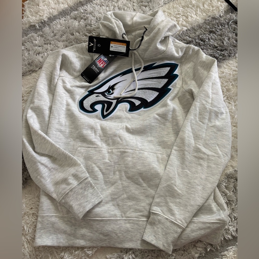 Philadelphia Eagles Women's Gray Hoodie